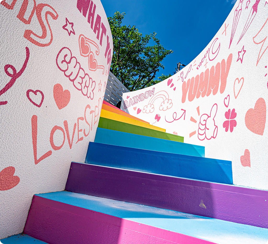 虹の階段-LOVE STEP